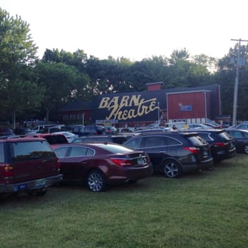Barn Theatre - Grassy "parking lot" - Performing Arts Near Me - Augusta, Michigan
