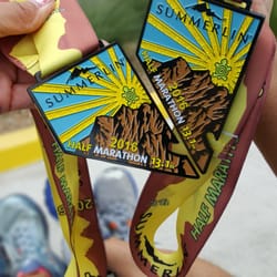Summerlin Half Marathon - 2016 Finishers medal