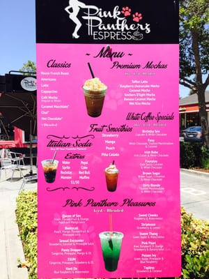Menu photo 7 Pink Pantherz Espresso Fremont, CA Menu photo 7 Pink Pantherz Espresso Fremont, CA