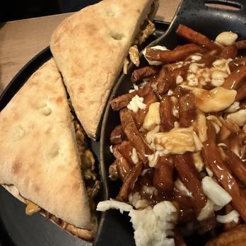 Cwtch - Mushroom steak with poutine - Seafood Near Me - Sydney, Nova Scotia Cwtch - Mushroom steak with poutine - Seafood Near Me - Sydney, Nova Scotia