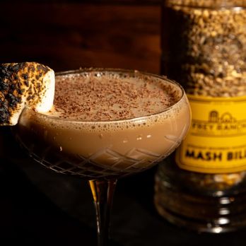 Alexander's Whiskey Bar - Smore's Espresso Martini - Cocktail Bars Near Me - Olympic Valley, California