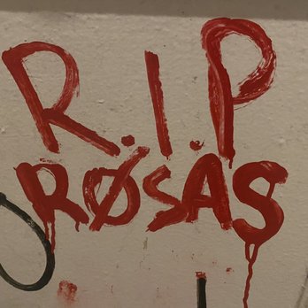 The Corner - the writing rip rosas on the wall - Cocktail Bars Near Me - Miami, Florida