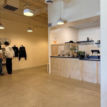 Moon Cha - Interior with minimal selection of pastries and merch - Coffee & Tea Near Me - Huntington Beach, California Moon Cha - Interior with minimal selection of pastries and merch - Coffee & Tea Near Me - Huntington Beach, California