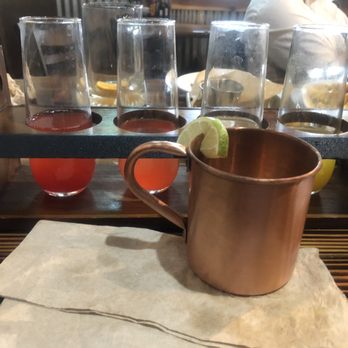 Haymaker Goodyear - Love the food but I really come there for the drinks....lol. I have a Moscow Mule and a mimosa flight. - Bars Near Me - Goodyear, Arizona