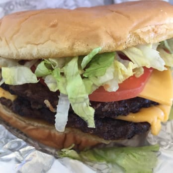 Sonic Drive-In - Double bacon cheeseburger (forgot the bacon) - Burgers Near Me - San Diego, California