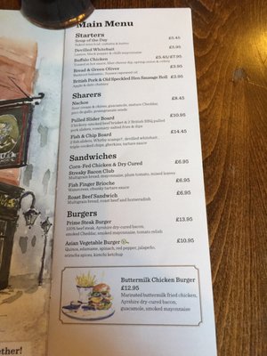 Menu photo 4 Sherlock Holmes London, XGL Menu photo 4 Sherlock Holmes London, XGL