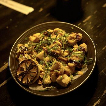 pastaRAMEN - Delicious fried calamari with infused Asian balsamic! One of the best calamari I've had! - Italian Near Me - Montclair, New Jersey pastaRAMEN - Delicious fried calamari with infused Asian balsamic! One of the best calamari I've had! - Italian Near Me - Montclair, New Jersey