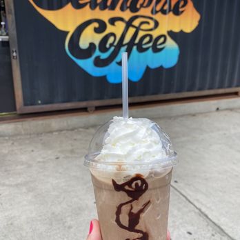 Seahorse Coffee - Banana mocha frappe I think it was called the rum runner or something - Coffee & Tea Near Me - San Diego, California