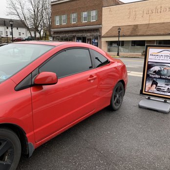 Franklin County Customs - Honda Civic Coupe with Solar Gard Galaxie Window Film - Car Window Tinting Near Me - Rocky Mount, Virginia Franklin County Customs - Honda Civic Coupe with Solar Gard Galaxie Window Film - Car Window Tinting Near Me - Rocky Mount, Virginia
