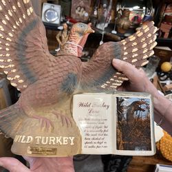 Antique Gallery Denton - Vintage wild turkey bottle