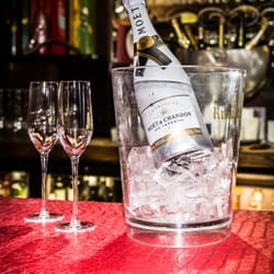 Who'd a Thought It - Champagne in our bar