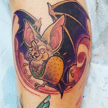 Urge 2 Tattoo - Taco bat - Tattoo Near Me - Edmonton, Alberta