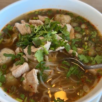 The Red Tiger - Thai noodle soup with pork - Thai Near Me - Anderson, South Carolina The Red Tiger - Thai noodle soup with pork - Thai Near Me - Anderson, South Carolina