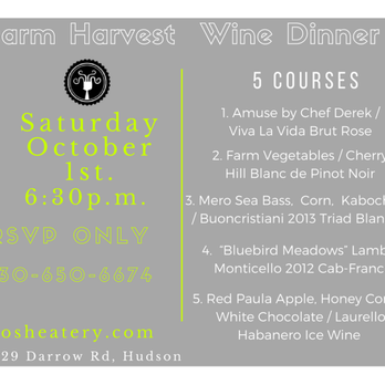 Nosh Creative Catering - October 1st. Wine Dinner - Caterers Near Me - Hudson, Ohio Nosh Creative Catering - October 1st. Wine Dinner - Caterers Near Me - Hudson, Ohio