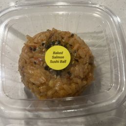 Baked Salmon Sushi Ball (2pcs) Baked Salmon Sushi Ball (2pcs)