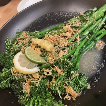 Nama Sake Sushi and Restaurant - Broccolini appetizer - Sushi Bars Near Me - Chico, California