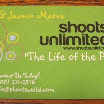 Shoots Unlimited - Business card - Party Supplies Near Me Shoots Unlimited - Business card - Party Supplies Near Me
