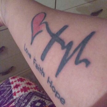 Memorial Tattoo - Friends tatt done by Ashton- she actually reversed the way the tatt was done and Ashton had no problems creating her vision - Tattoo Near Me - Atlanta, Georgia Memorial Tattoo - Friends tatt done by Ashton- she actually reversed the way the tatt was done and Ashton had no problems creating her vision - Tattoo Near Me - Atlanta, Georgia