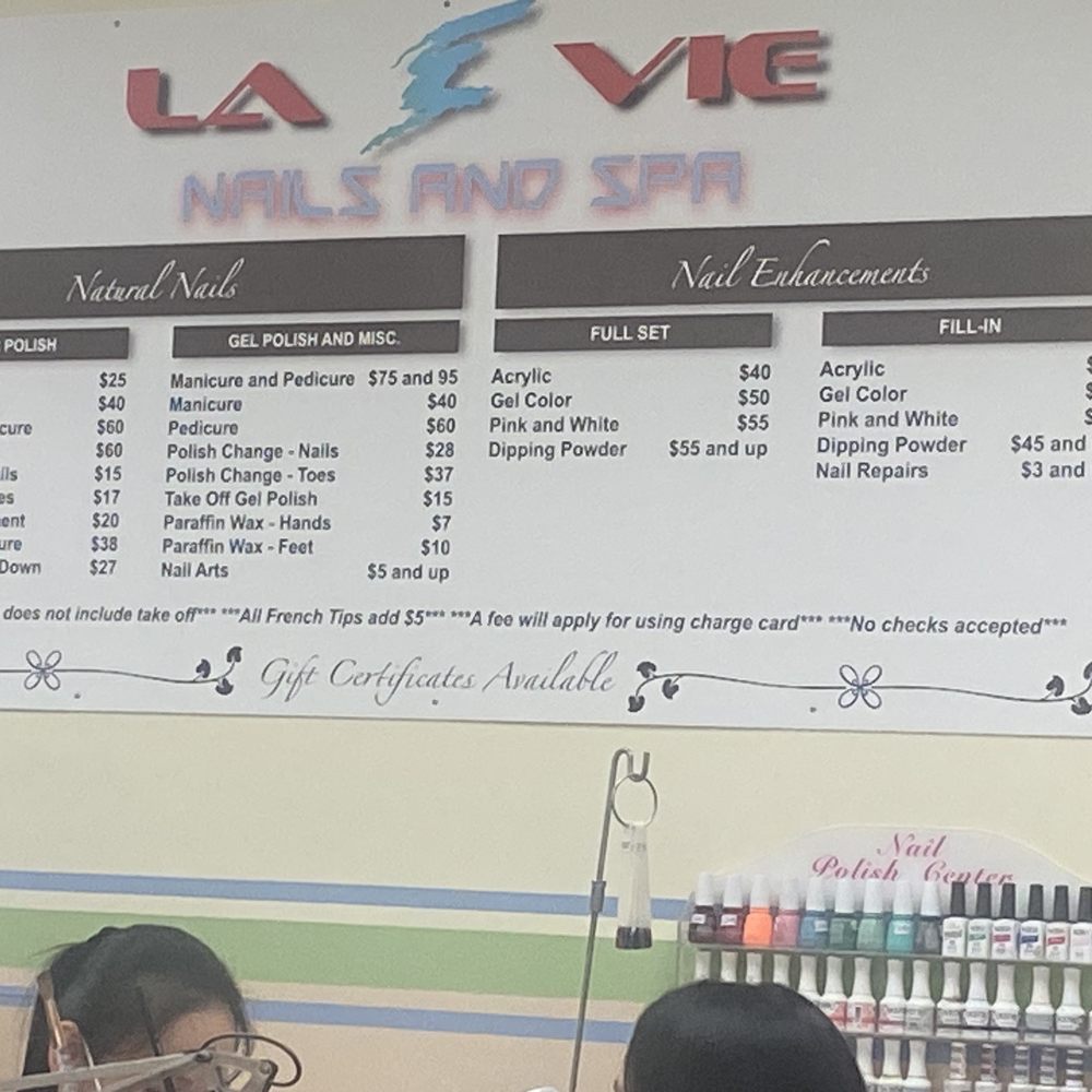 Services menu