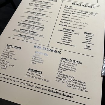 Hudson And Essex - Menu - American Near Me - Mansfield, Ohio Hudson And Essex - Menu - American Near Me - Mansfield, Ohio