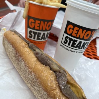Geno's Steaks - Cheesesteak with wiz - Sandwiches Near Me - Philadelphia, Pennsylvania Geno's Steaks - Cheesesteak with wiz - Sandwiches Near Me - Philadelphia, Pennsylvania