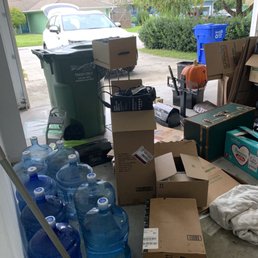 This is just a hint of what they left behind and asked them to move.  I also have video but can't post it here.