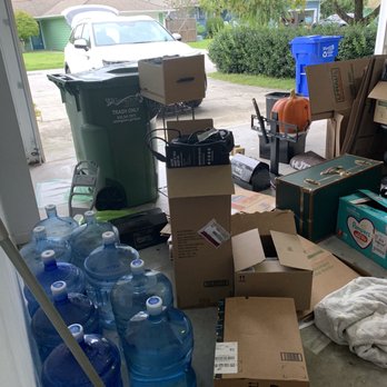 Two Men and a Truck Moving and Storage - This is just a hint of what they left behind and asked them to move.  I also have video but can't post it here. - Movers Near Me - Wilmington, North Carolina