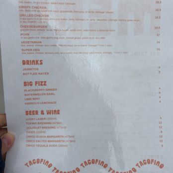 Tacofino - Menu - Mexican Near Me - Tofino, British Columbia Tacofino - Menu - Mexican Near Me - Tofino, British Columbia