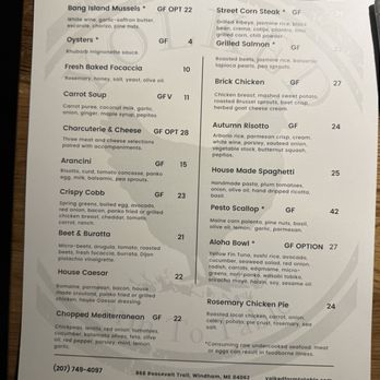 Yolked Farm To Table - Menu - American Near Me - Windham, Maine