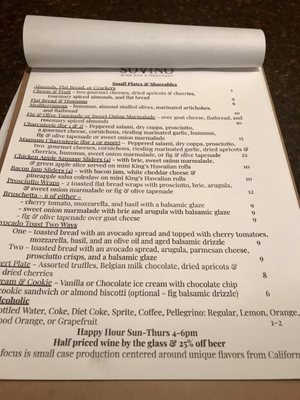 Menu photo 2 Sovino Wine Bar & Merchant Monterey, CA