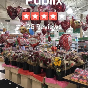 Publix - Yes, it's Valentines Day 2018. Very well Stocked. - Grocery Near Me - Jacksonville, Florida