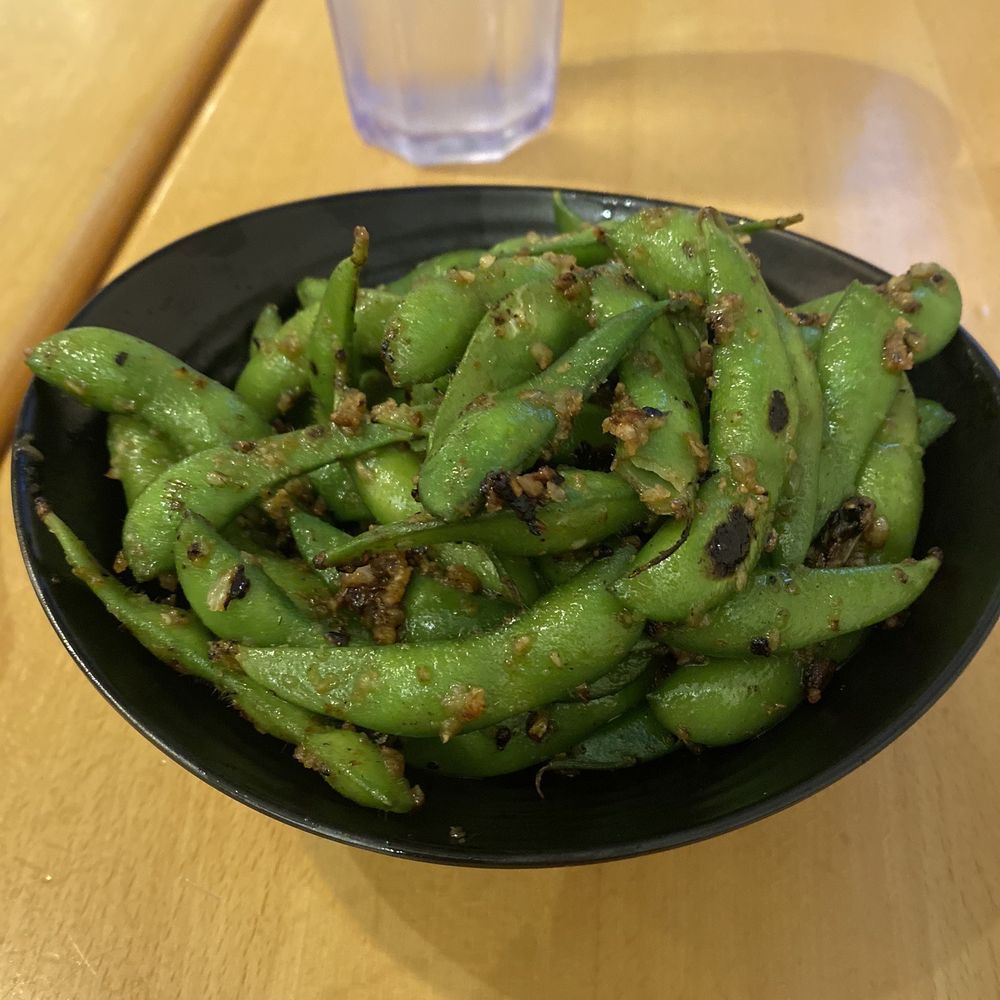 39 Degrees - Garlic Edamame - Japanese Near Me - Long Beach, California
