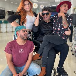 Salon Aurora & Barbershop - Just another day at the office!