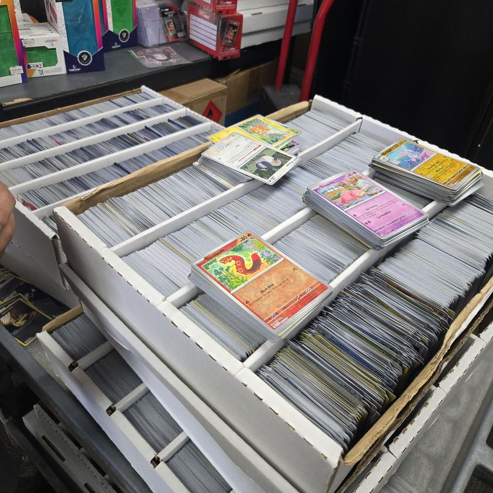 Tons of cards to look through