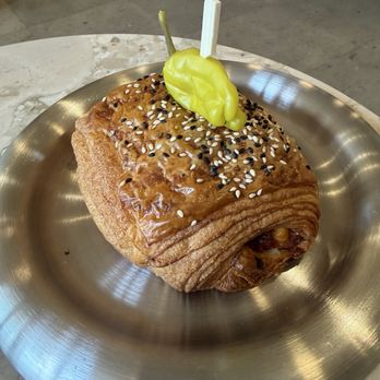 Little While - Ham and cheese croissant - Coffee & Tea Near Me - San Diego, California Little While - Ham and cheese croissant - Coffee & Tea Near Me - San Diego, California