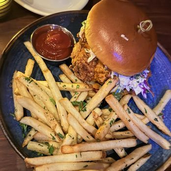 Eureka! - Spicy Fried Chicken Sandwich - American Near Me - Mountain View, California Eureka! - Spicy Fried Chicken Sandwich - American Near Me - Mountain View, California