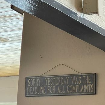 Mary's Kountry Kitchen - Adorable and funny sign - Breakfast & Brunch Near Me - Tavares, Florida Mary's Kountry Kitchen - Adorable and funny sign - Breakfast & Brunch Near Me - Tavares, Florida