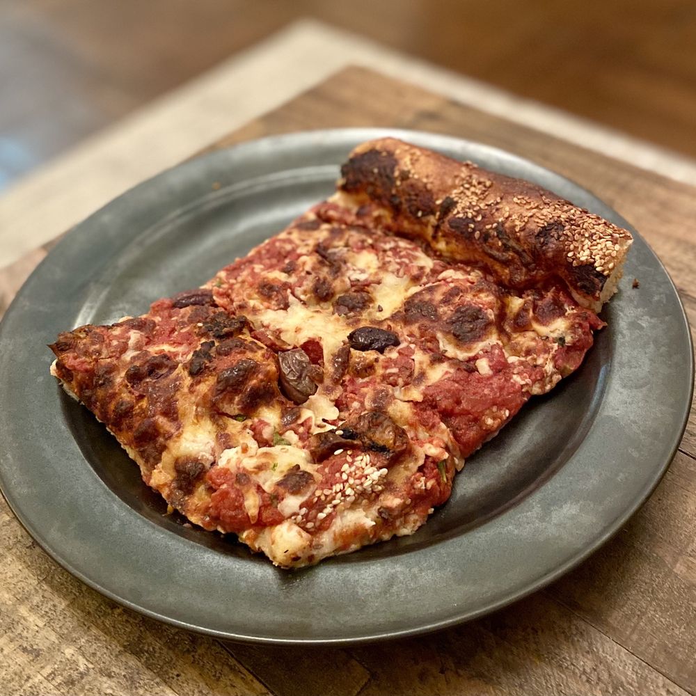 Breads Bakery - Upper West Side - Massive, lasagna-esque slice. - Coffee & Tea Near Me - New York, New York Breads Bakery - Upper West Side - Massive, lasagna-esque slice. - Coffee & Tea Near Me - New York, New York