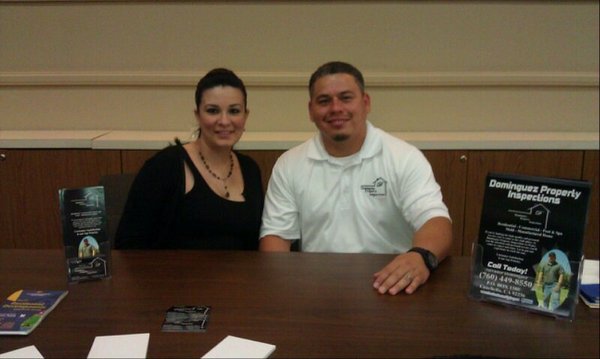 Photo of Dominguez Property Inspections - Coachella, CA, US. Dominguez Property Inspections were sponsors at an event at the Palm Desert Realtor Association