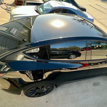 AutoPro DFW - Window Tints on Teslas - Car Window Tinting Near Me - Roanoke, Texas