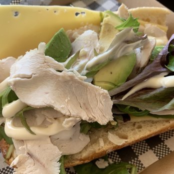 Maleny Food Co - Chicken cheese & avo baguette - Cafes Near Me - Maleny, QLD Maleny Food Co - Chicken cheese & avo baguette - Cafes Near Me - Maleny, QLD