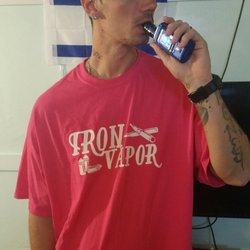 Iron Vapor - Got my iron vapor shirt and hat love them thanks ttev