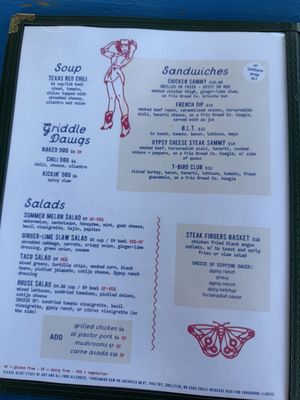 Menu photo 3 Gypsy Sally’s Leakey, TX