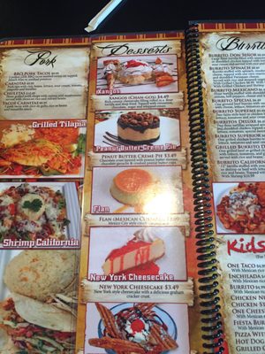 Menu photo 4 Don Señor Morehead, KY