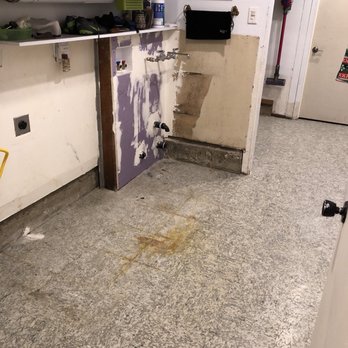 RB Flooring - a dirty kitchen floor in the process of remodeling - Flooring Near Me - San Jose, California