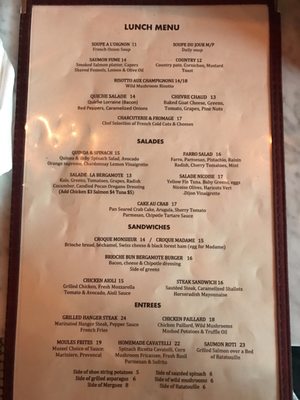 Menu photo 8 La Bergamote New York, NY Menu photo 8 La Bergamote New York, NY