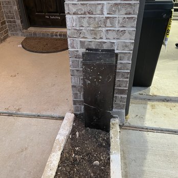 Supreme Water Filtration - Cover of the water pipe running thru the garage - Water Purification Services Near Me - The Colony, Texas