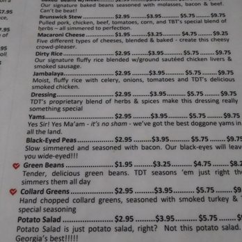 TDT BBQ - Menu 1 - Barbeque Near Me - Mableton, Georgia TDT BBQ - Menu 1 - Barbeque Near Me - Mableton, Georgia