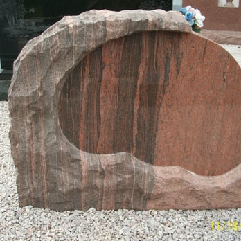 Central Texas Memorial - Multi Red Boulder - Funeral Services & Cemeteries Near Me - Belton, Texas Central Texas Memorial - Multi Red Boulder - Funeral Services & Cemeteries Near Me - Belton, Texas
