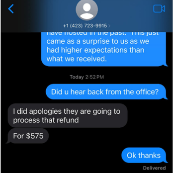 Mad Hatter Catering - Text Message Two - Caterers Near Me - Kingsport, Tennessee
